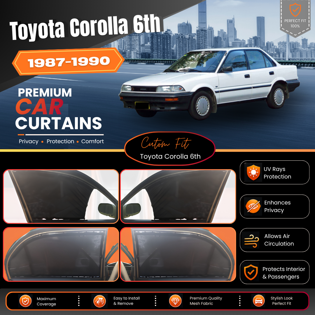 TOYOTA Corolla 6th (sedan) 1987/1990