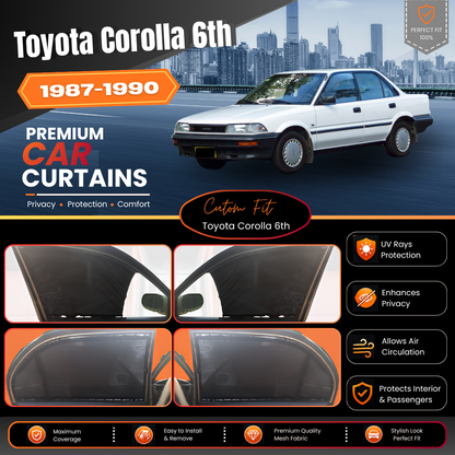 TOYOTA Corolla 6th (sedan) 1987/1990