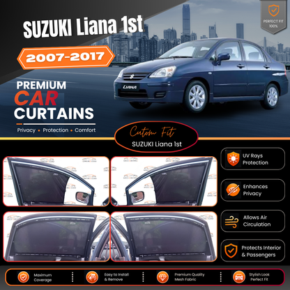 Suzuki Liana 1st Car Curtains (2007/2017)