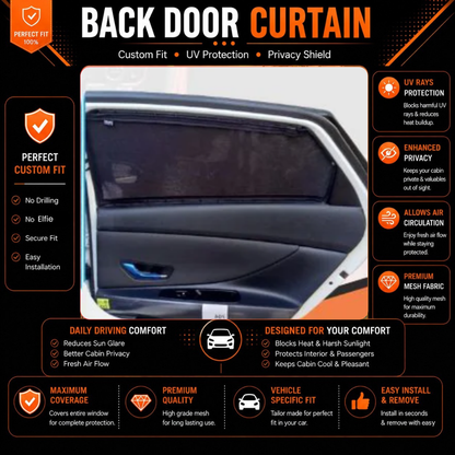 Mercedes C-200 Car Curtains