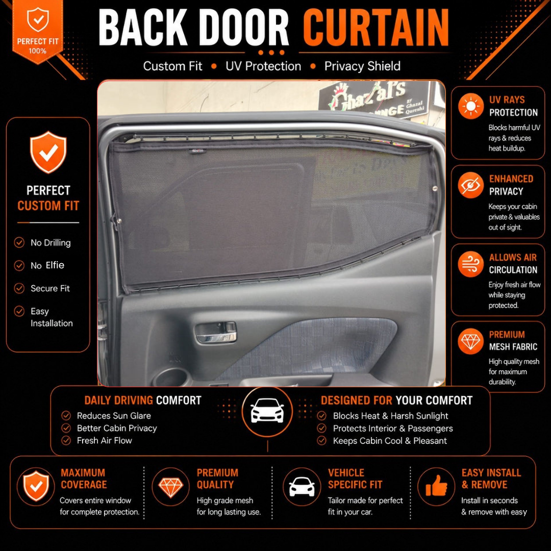 NISSAN DAYZ 4th Gen Car Curtains (2020 - 2024)
