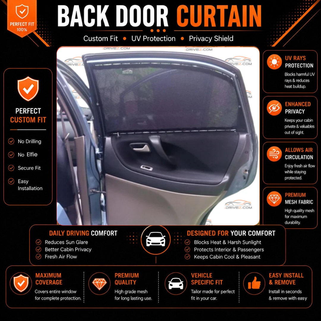 Suzuki Liana 1st Car Curtains (2007/2017)