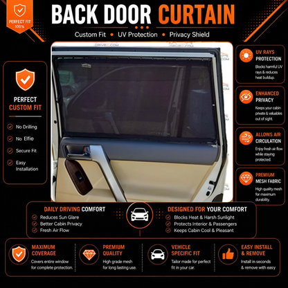 Toyota Prado J150 4th Car Curtains (2010/2023)