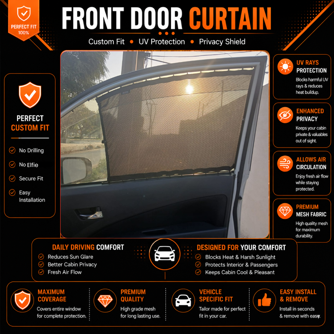 Daihatsu Move Gen4 (2006 - 2010) Car Curtains