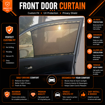 Daihatsu Move Gen4 (2006 - 2010) Car Curtains