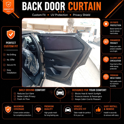 Peugeot 2008 2nd Car Curtains (2022/2024)