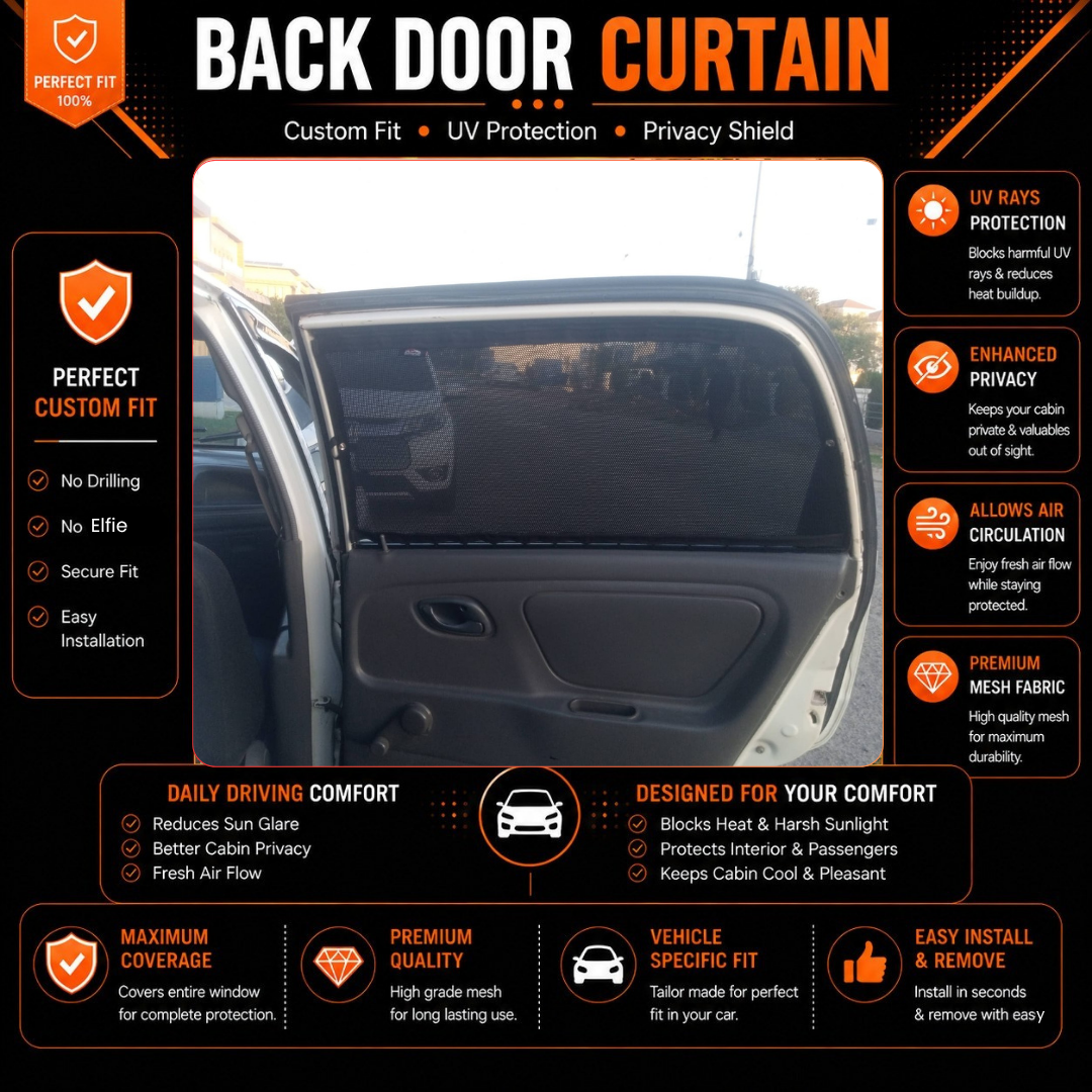 Suzuki Alto 5th Car Curtains (2000/2013)