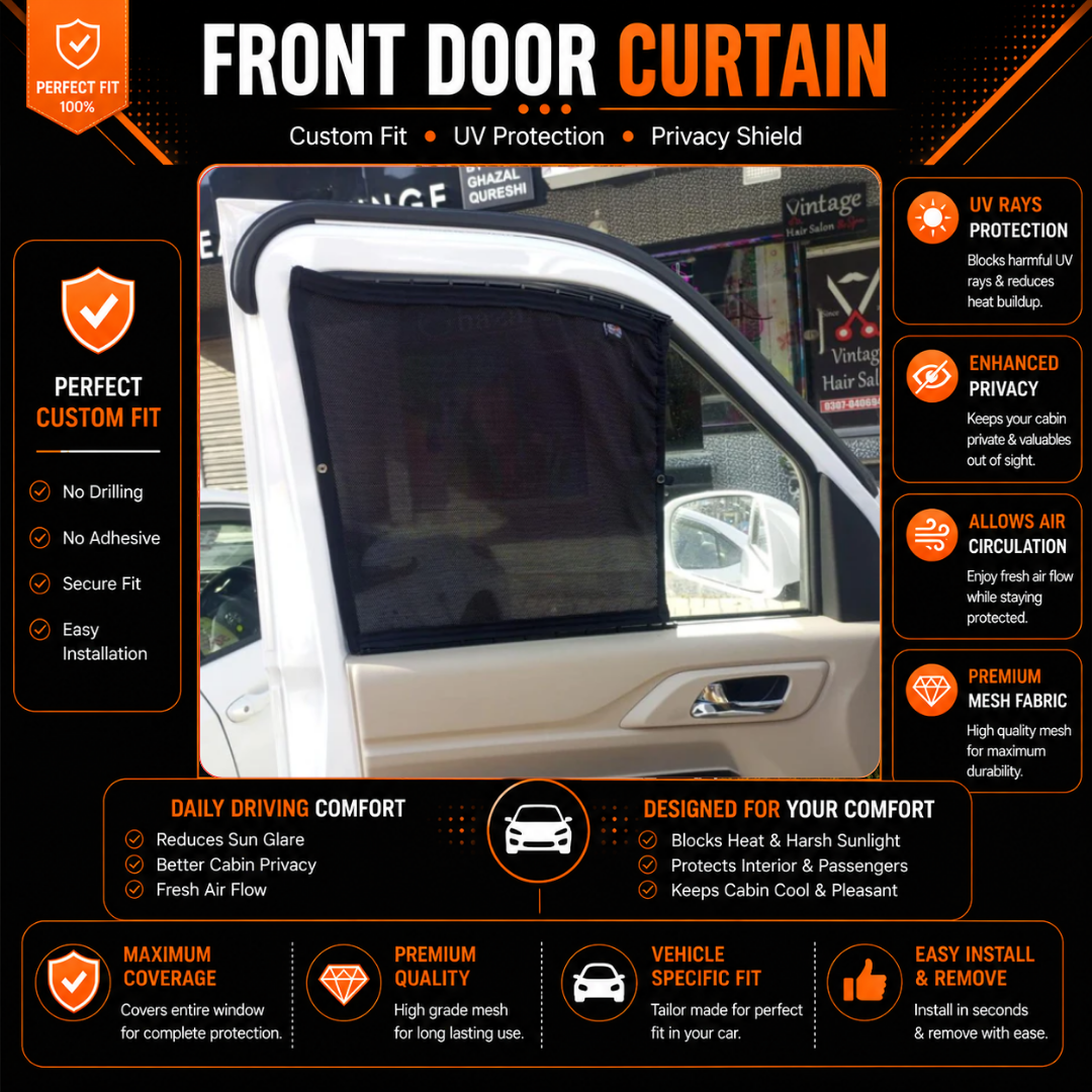 JW Forland Safari 1st 2020/2024 Car Curtains