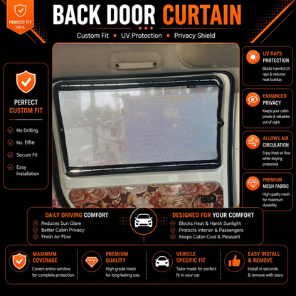 Changan Karwan 1st (2020- 2024) Car Curtains 6 Windows