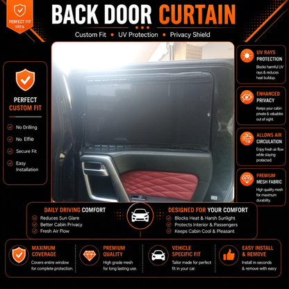 BAIC BJ40 1st Car Curtains (2022/2023)