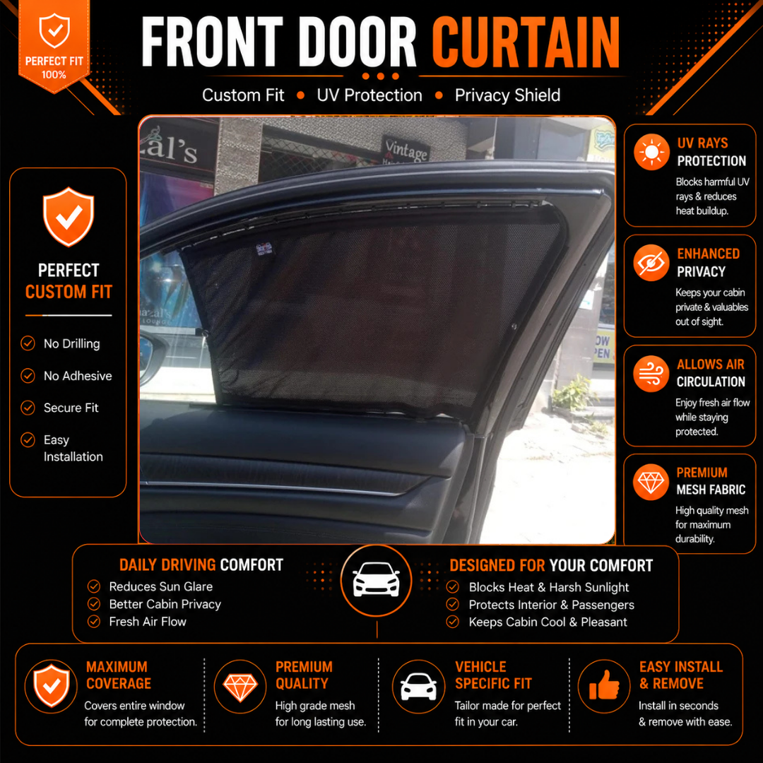 Honda Accord New 2023 - 2024 (Car Curtains)
