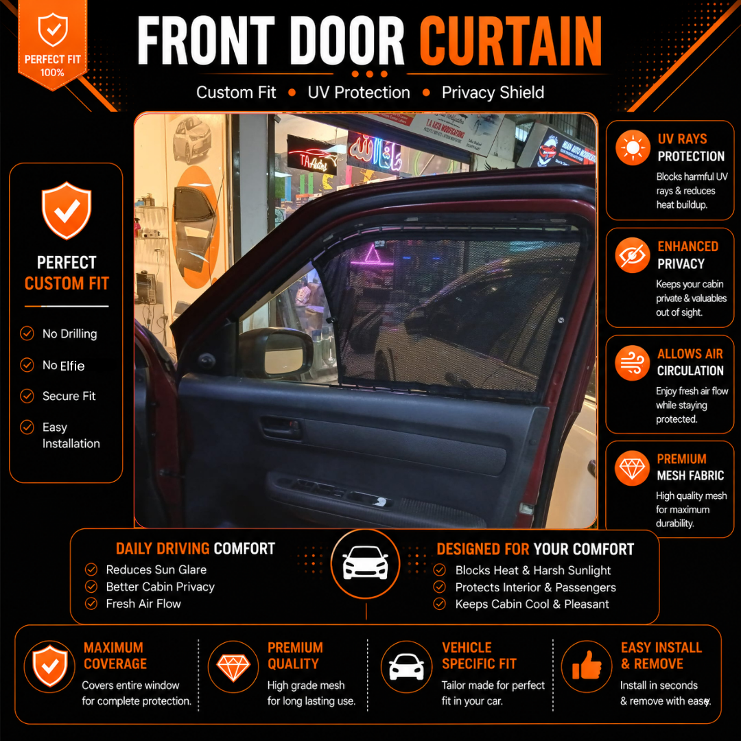 Suzuki Swift 2nd Car Curtains (2009/2021)