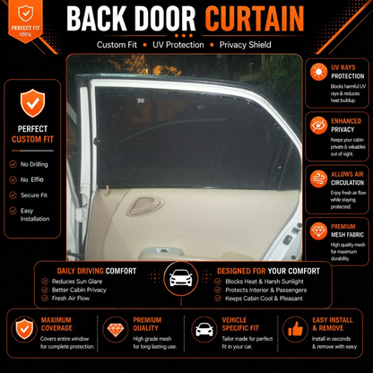 Honda City 4th (2003/2008)  Car Curtains