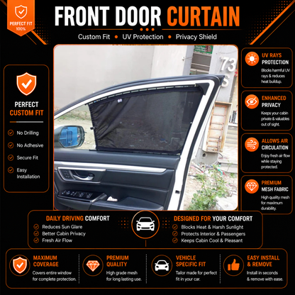 Honda CRV 4th Car Curtains (2015-2021)