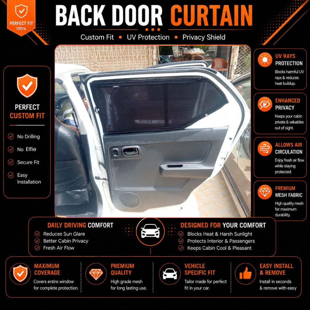 Suzuki Alto 8th Car Curtains (2018/2024)