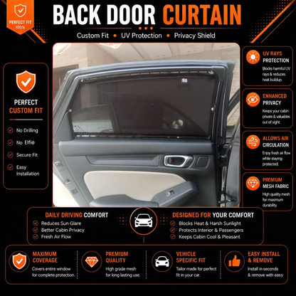 Honda Civic 11th Car Curtains (2022/2024)