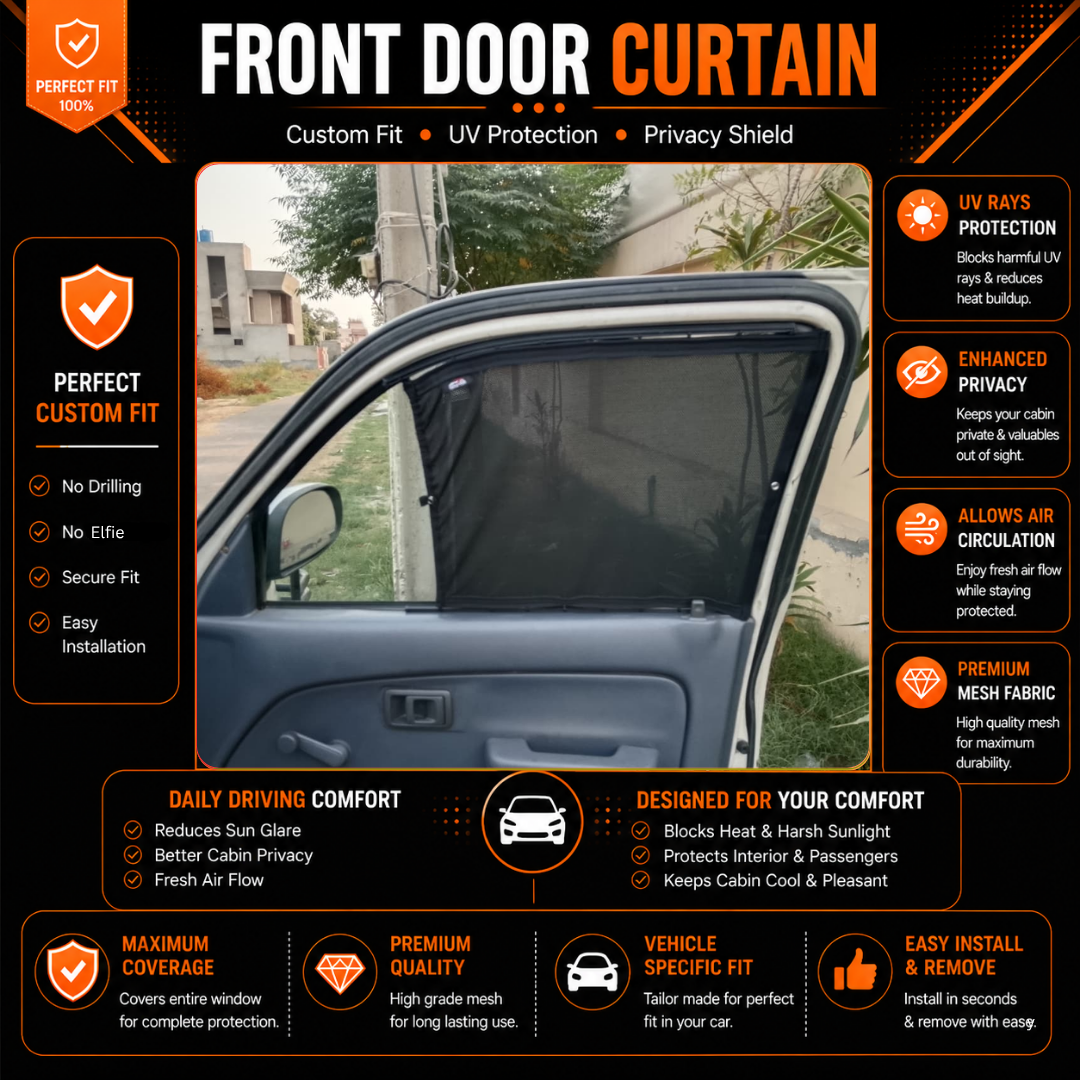 Toyota hilux tiger cab 6th(1997-2004) car curtains