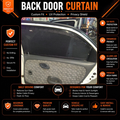 Suzuki Baleno 1st Car Curtains (2000 - 2008)