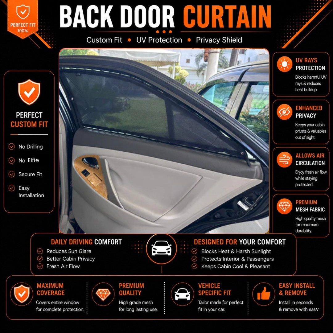 Toyota Camry Car XV 40 1st curtains (2007- 2011)