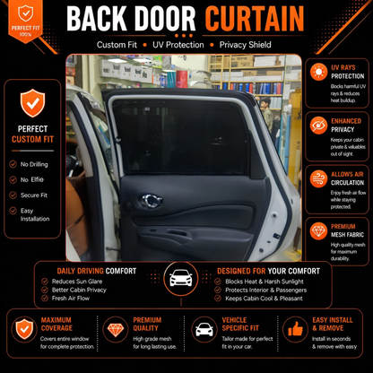Nissan Note Gen3 (2021 - 2024) Car Curtains