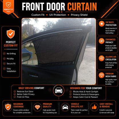 Toyota Raize 1st Car Curtains (2021-2024)