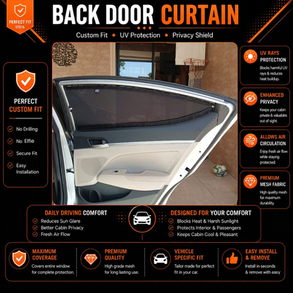 Hyundai Elantra 6th Car Curtains (2021/2023)