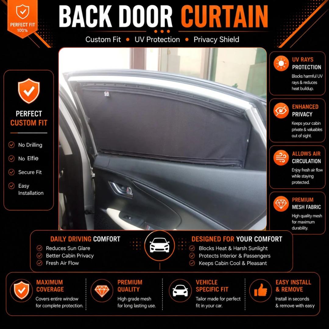 Changan Alsvin 2nd Car Curtains (2021/2023)