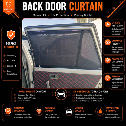 Suzuki Mehran 1st Car Curtains  (1988/2019)