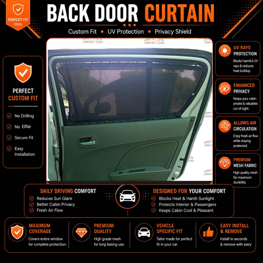 Suzuki Alto 7th Car Curtains (2009/2017)