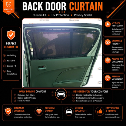 Suzuki Alto 7th Car Curtains (2009/2017)