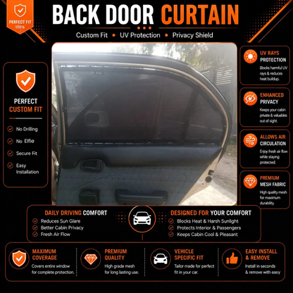 Toyota Corolla 7th Indus Car Curtains (1995 - 2002)