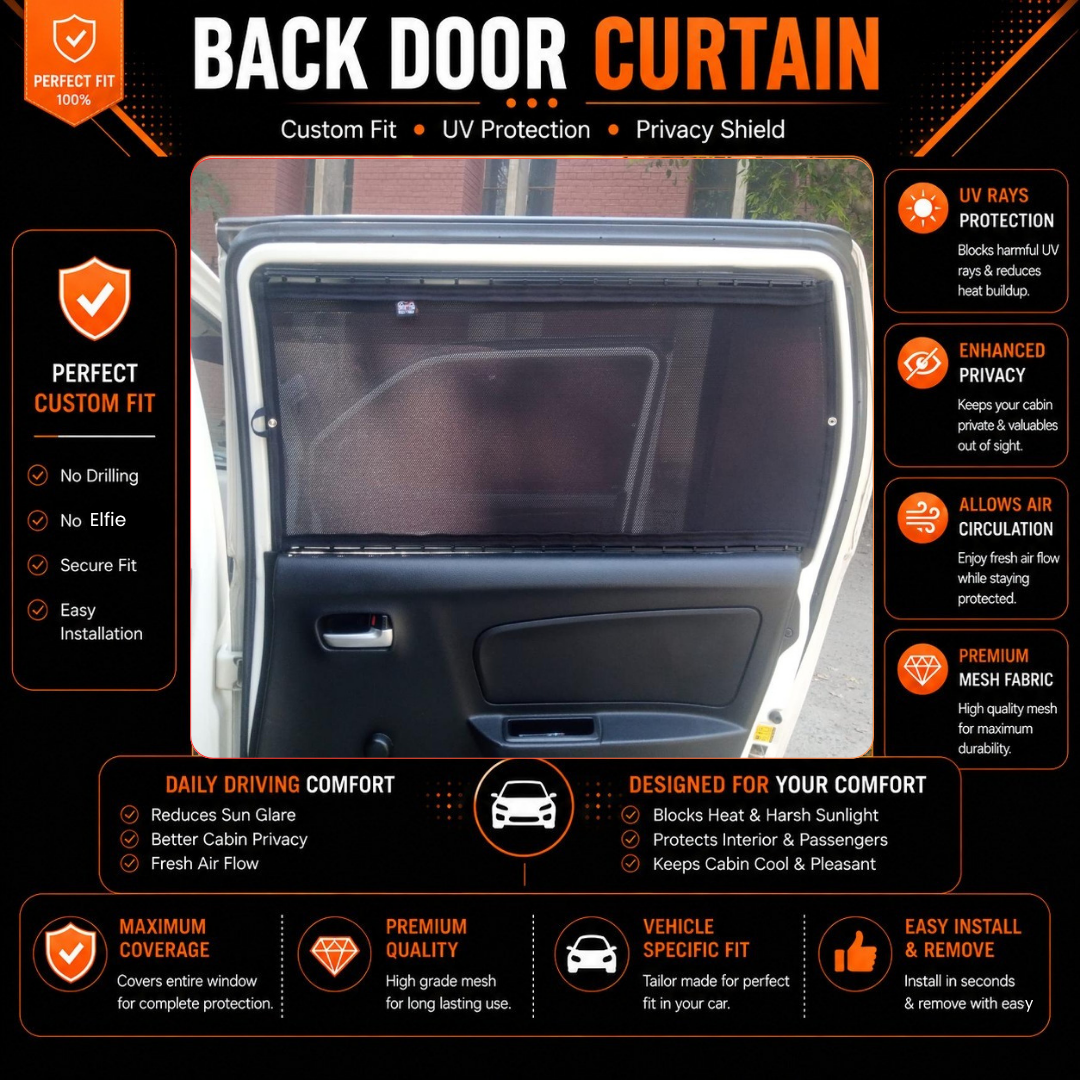 Suzuki WagonR 4th Car Curtains (2015/2023)