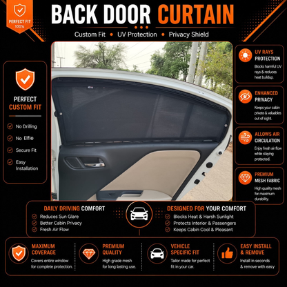Honda City 6th (Grace) Car Curtains (2021/2024)
