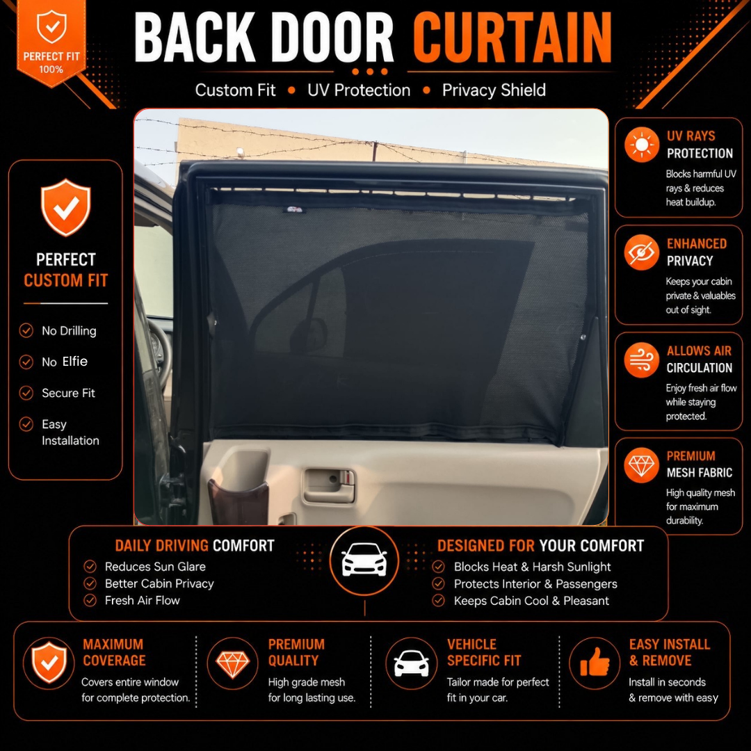 Honda Life (2008 - 2014) 5 gen Car Curtains