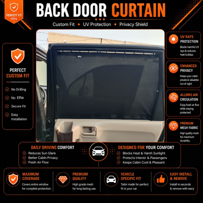 Honda Life (2008 - 2014) 5 gen Car Curtains