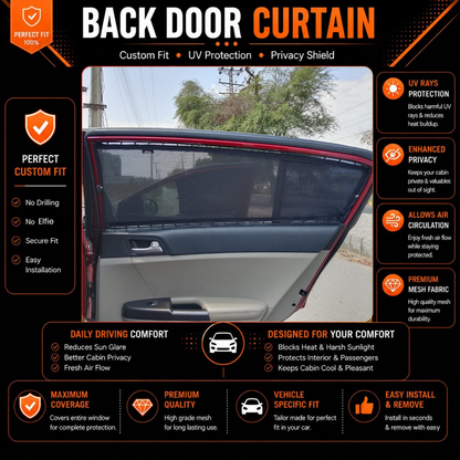 Kia Sportage 4th Car Curtains (2019/2023)