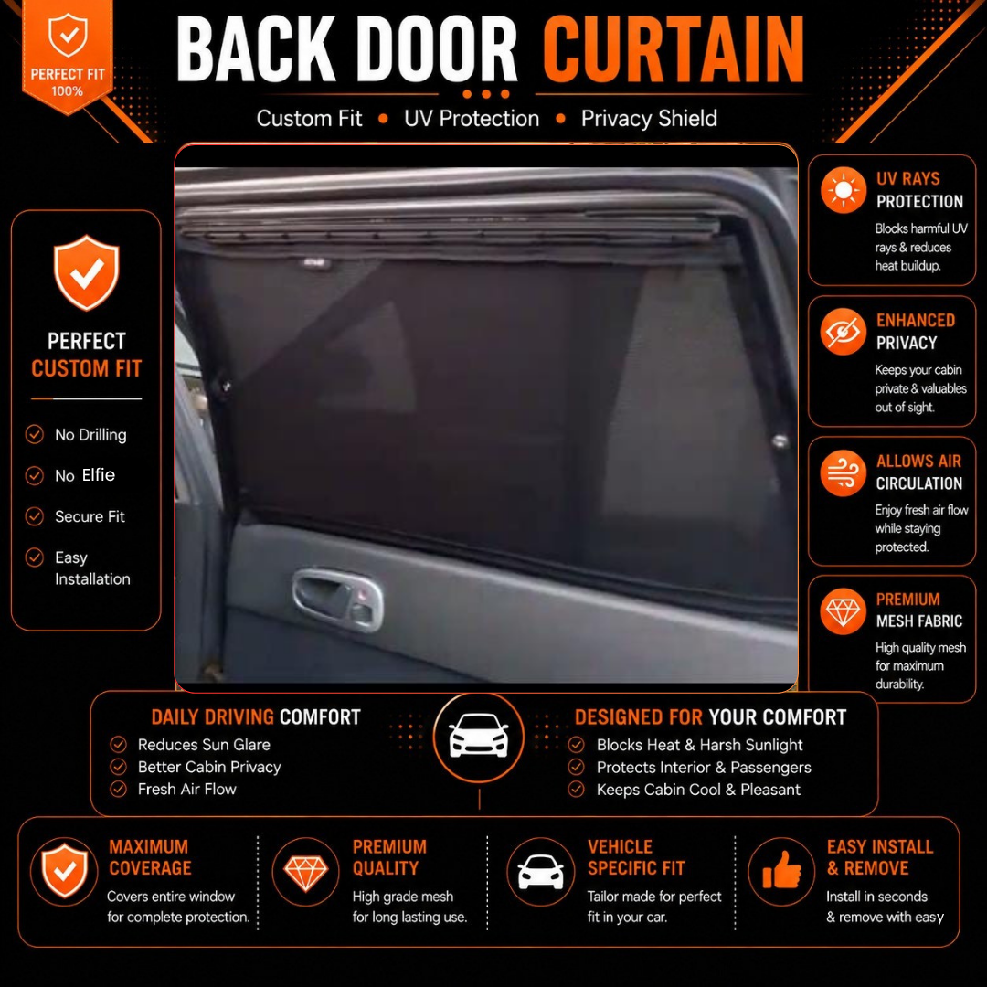 Suzuki Cultus 2nd Car Curtains (2000/2016)