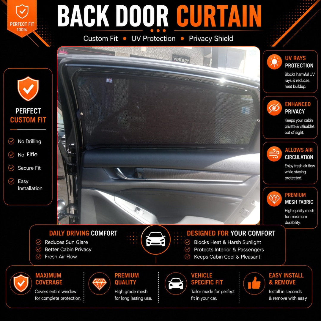 Honda Accord 5th (CL7, CL9) Car Curtains (2003/2008)