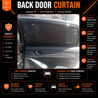 Honda Accord 5th (CL7, CL9) Car Curtains (2003/2008)