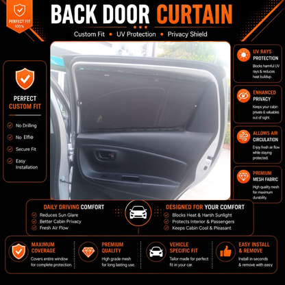 Suzuki Cultus 4th Car Curtains (2017/2023)