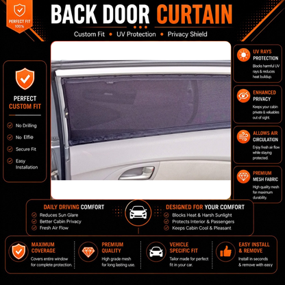 Honda Insight Gen2 (2009 – 2014) car curtains