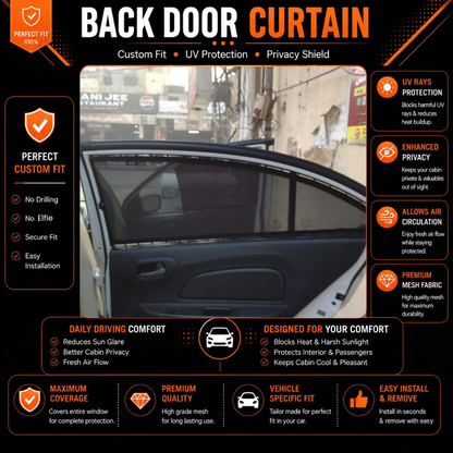 Proton Saga 3rd Car Curtains (2016/2024)