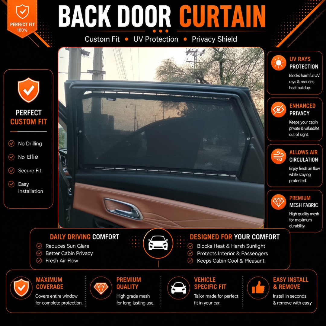 Changan Oshan X7 1st Car Curtains (2022/2023)
