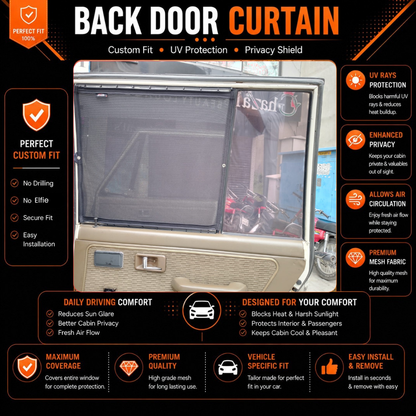 Mitsubishi Pajero Gen2 (1992 - 1998) Car Curtains