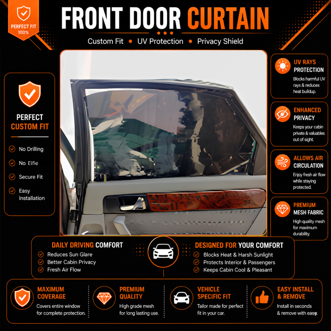 Chevrolet Aveo 2nd (2006-2009) Car Curtains