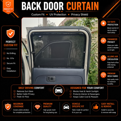 Toyota hilux tiger cab 6th(1997-2004) car curtains