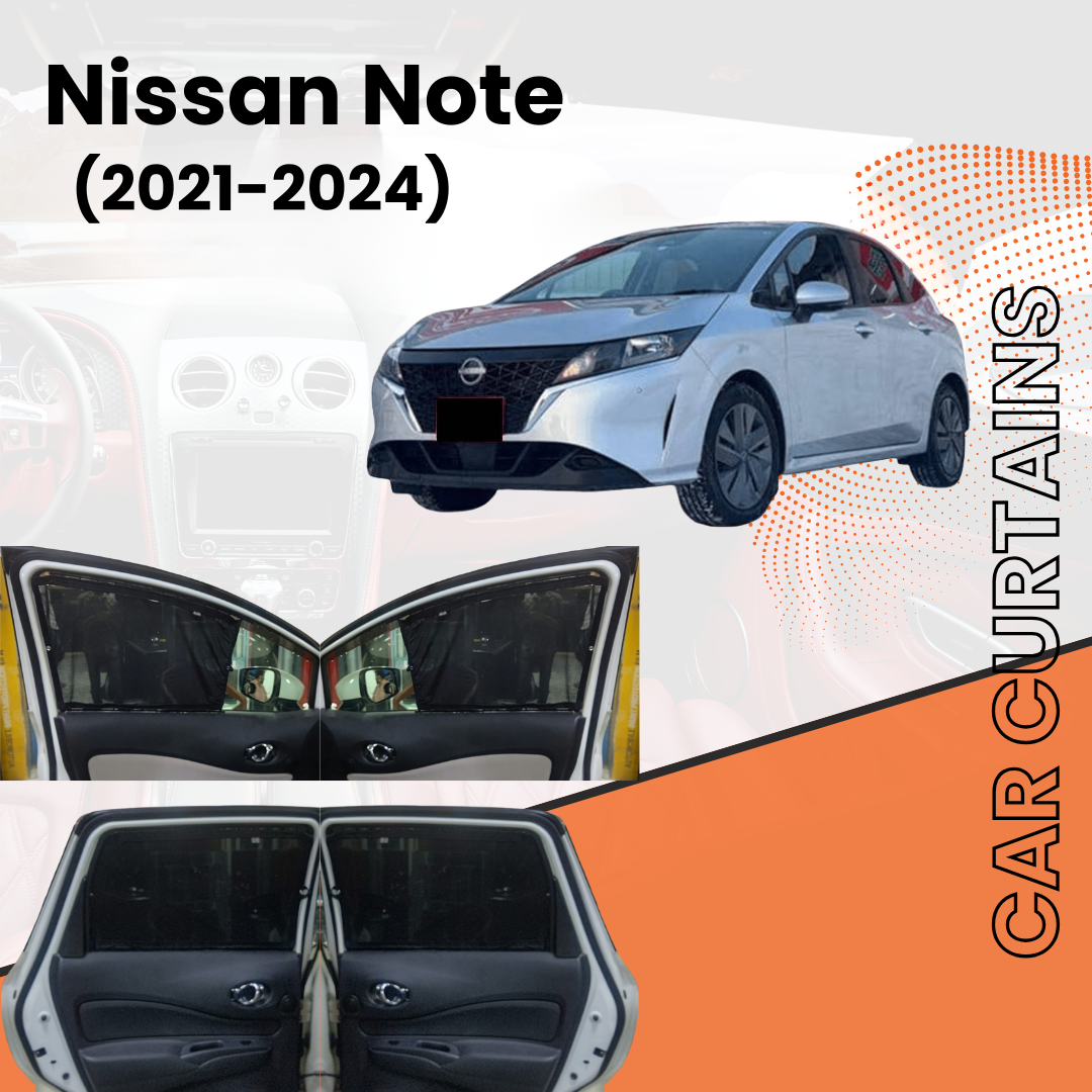 Nissan Note 3rd Car Curtains (2021/2024)