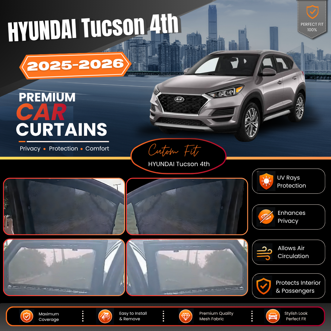 Hyundai Tucson 3rd Car Curtains (2020/2023)