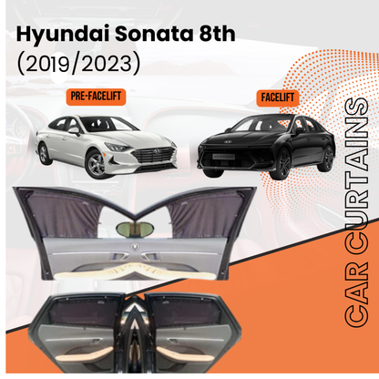 Hyundai Sonata 8th Full Car Curtains (2021/2023)