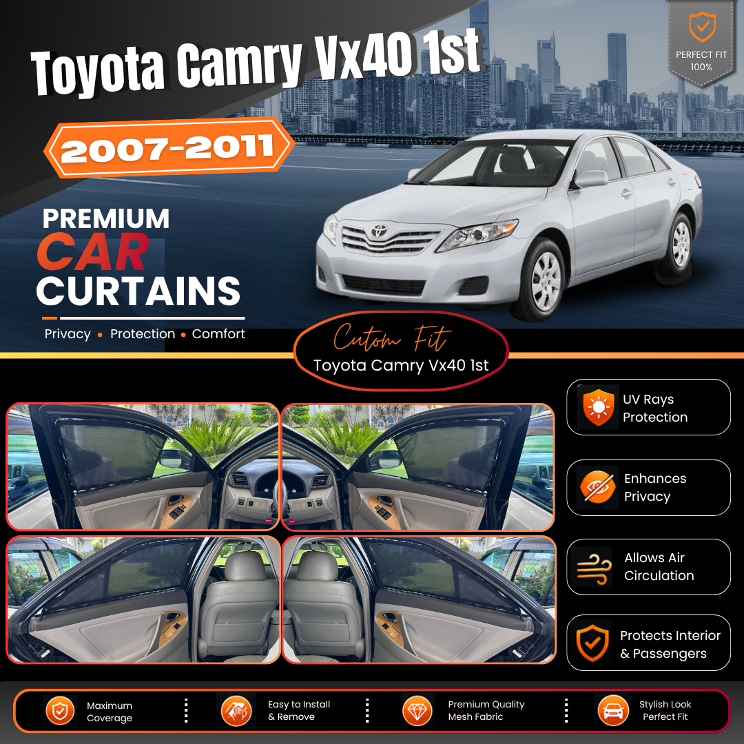 Toyota Camry Car XV 40 1st curtains (2007- 2011)